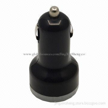 5V/2A car charger, used for iPad & iPhone charging